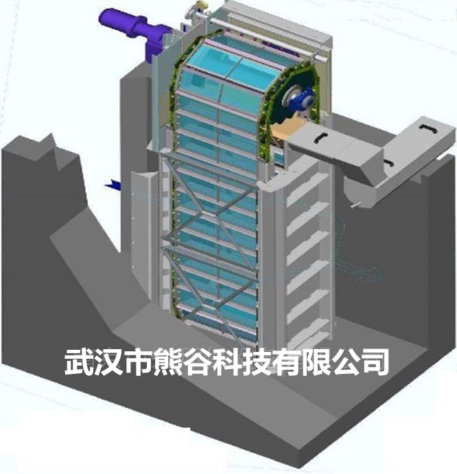 熊谷科技污水處理設(shè)備_內(nèi)進流式膜格柵除污機