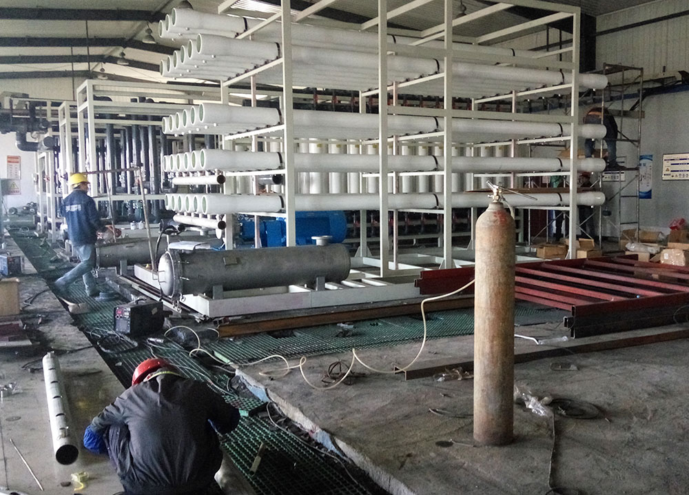 武漢熊谷科技污水處理設(shè)備工廠車間